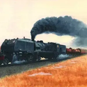 Barry Thomas — Train Painting