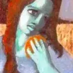 William Dieudonn — Girl with Orange