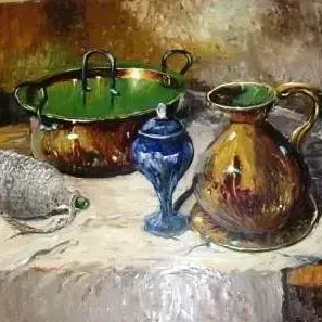 Susan Huxham — Table with pots
