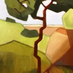 Wessel van der Merwe — Abstract Landscape / Tree