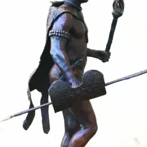 Zelda De Villiers — Chief Tshwane, bronze maquette